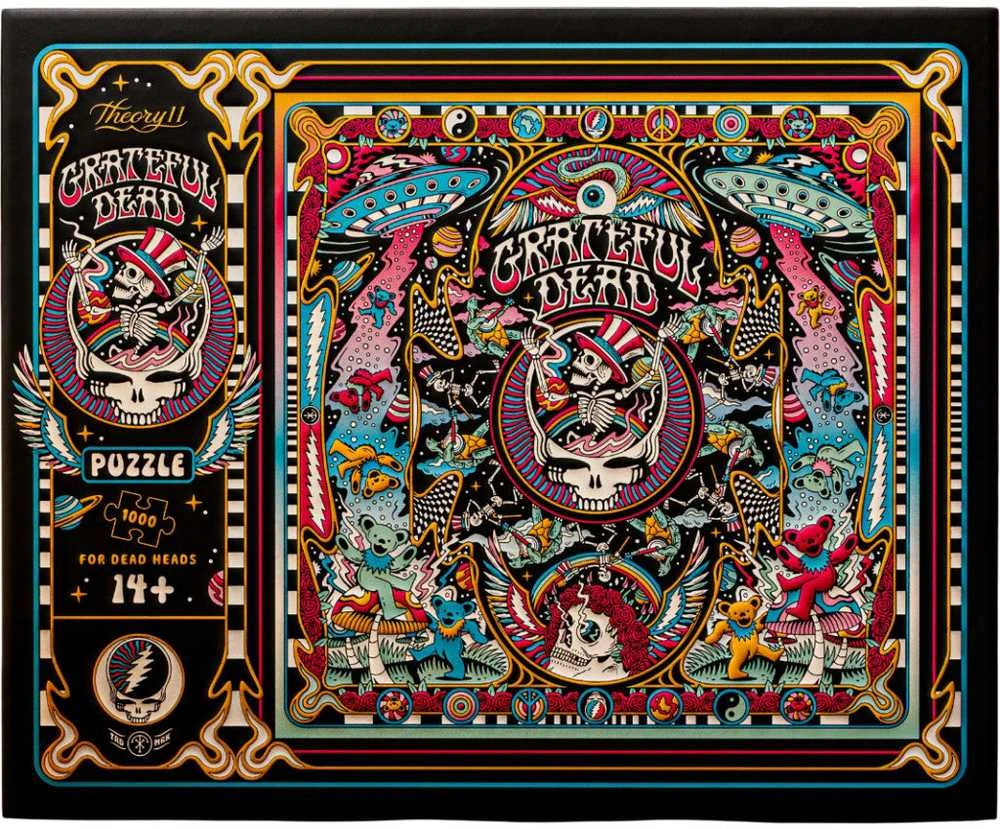Theory 11 Grateful Dead psichodelinė dėlionė 1000 detalių – Theory11