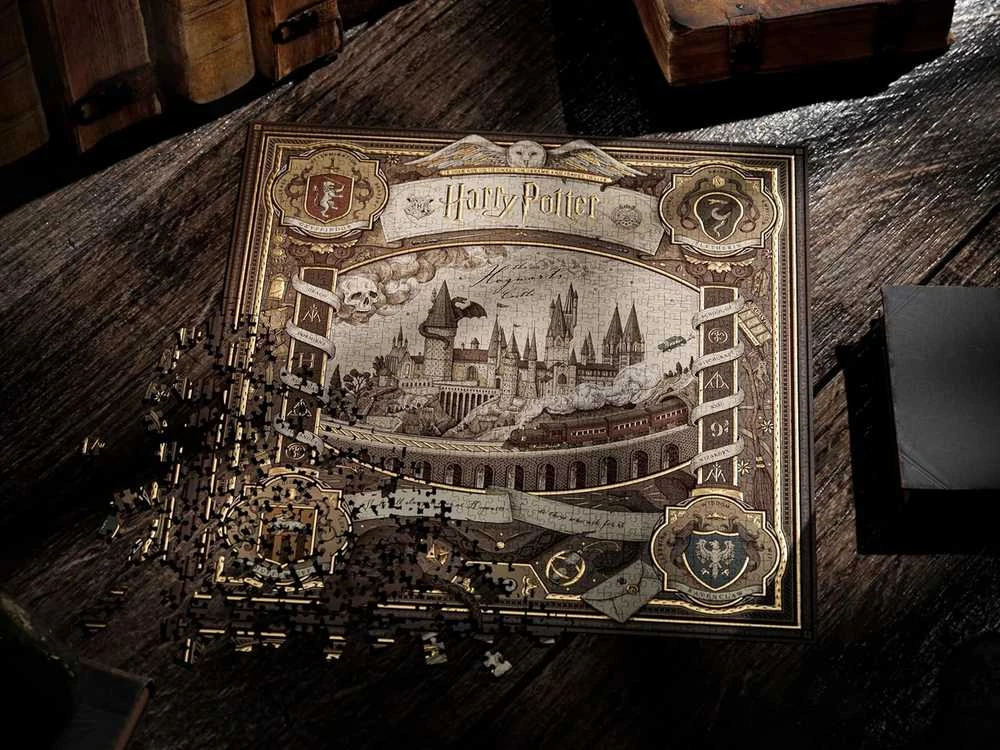 Theory 11 Dėlionė - Harry Potter 1000 Detalių Dėlionė Interaktyvi Patirtis 65 x 65 cm