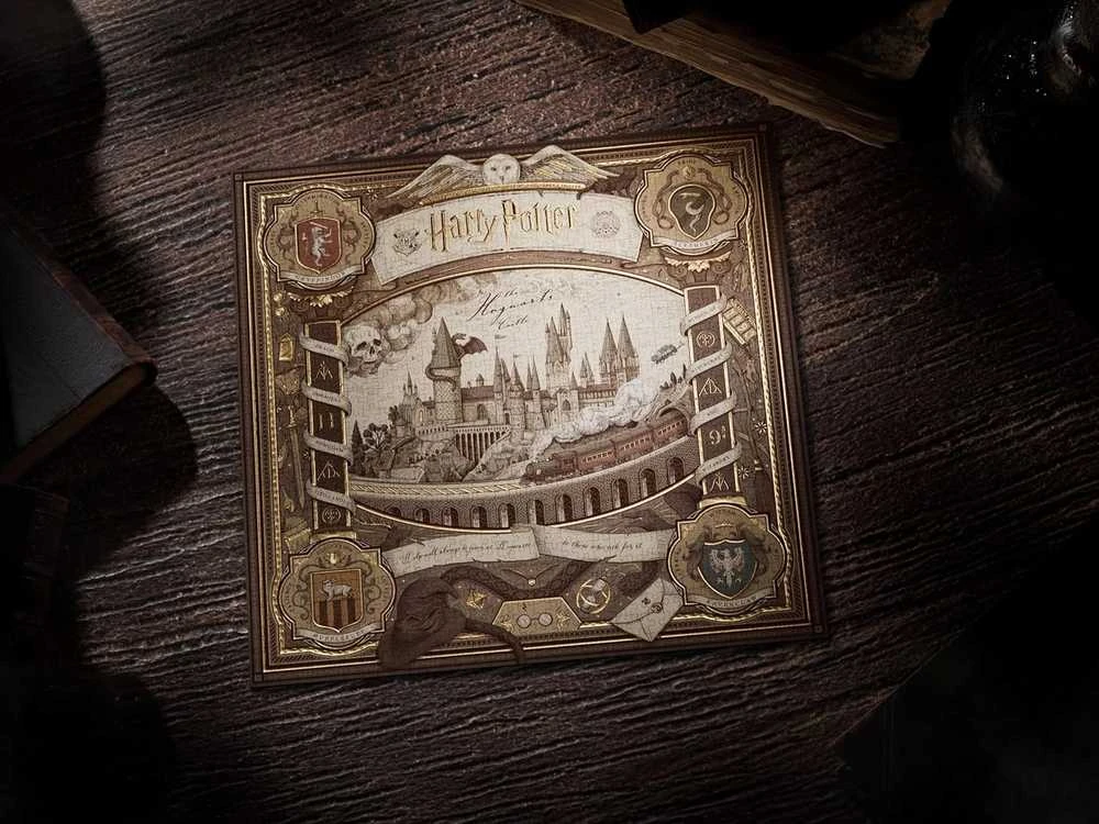 Theory 11 Dėlionė - Harry Potter 1000 Detalių Dėlionė Interaktyvi Patirtis 65 x 65 cm