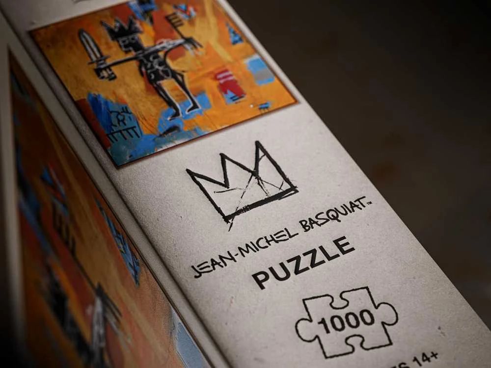 Theory 11 Jean-Michel Basquiat meno dėlionė 1000 detalių, unikali dovana