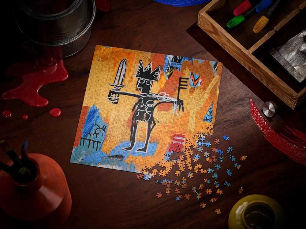 Theory 11 Jean-Michel Basquiat meno dėlionė 1000 detalių, unikali dovana