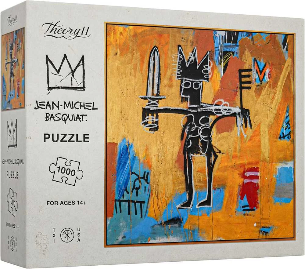 Theory 11 Jean-Michel Basquiat meno dėlionė 1000 detalių, unikali dovana