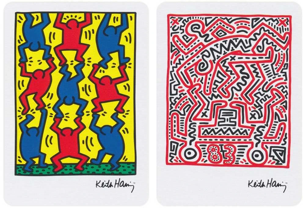 Theory 11 Theory11 Keith Haring Žaidimo Kortos