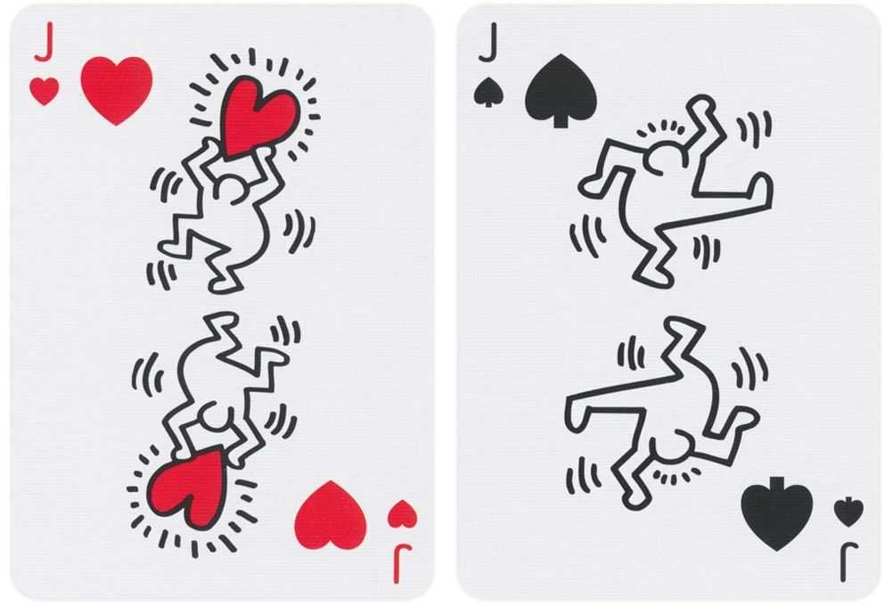 Theory 11 Theory11 Keith Haring Žaidimo Kortos