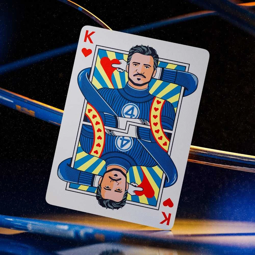 Theory 11 Marvel Fantastic Four žaidimo kortos – Theory11, pokeriui ir kolekcionieriams