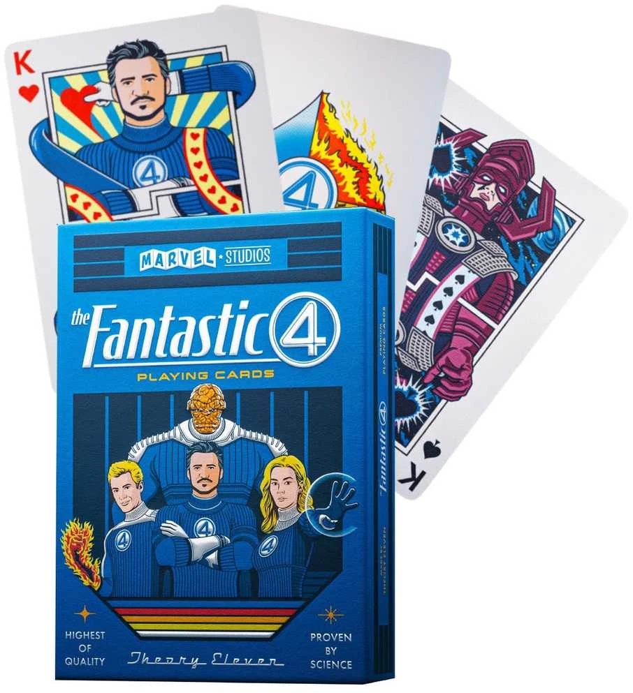 Theory 11 Marvel Fantastic Four žaidimo kortos – Theory11, pokeriui ir kolekcionieriams