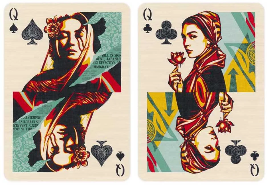 Theory 11 Kortų Žaidimas - OBEY Auksinė Leidimo Theory11 56 Pokerio Kortos su Džokeriais