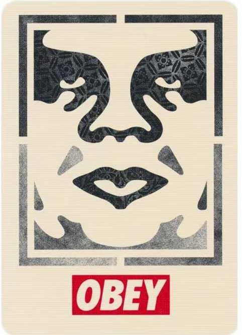 Theory 11 Kortų Žaidimas - OBEY Theory11 Raudonas Komplektas 52 Kortos + 2 Džokeriai + 2 OBEY Kortos