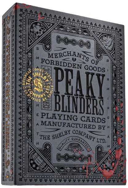Theory 11 Peaky Blinders prabangios žaidimo kortos pokeriui ir kortų triukams