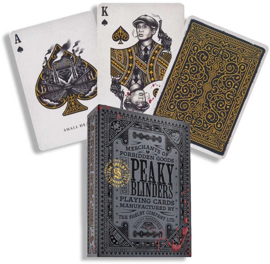 Theory 11 Peaky Blinders prabangios žaidimo kortos pokeriui ir kortų triukams