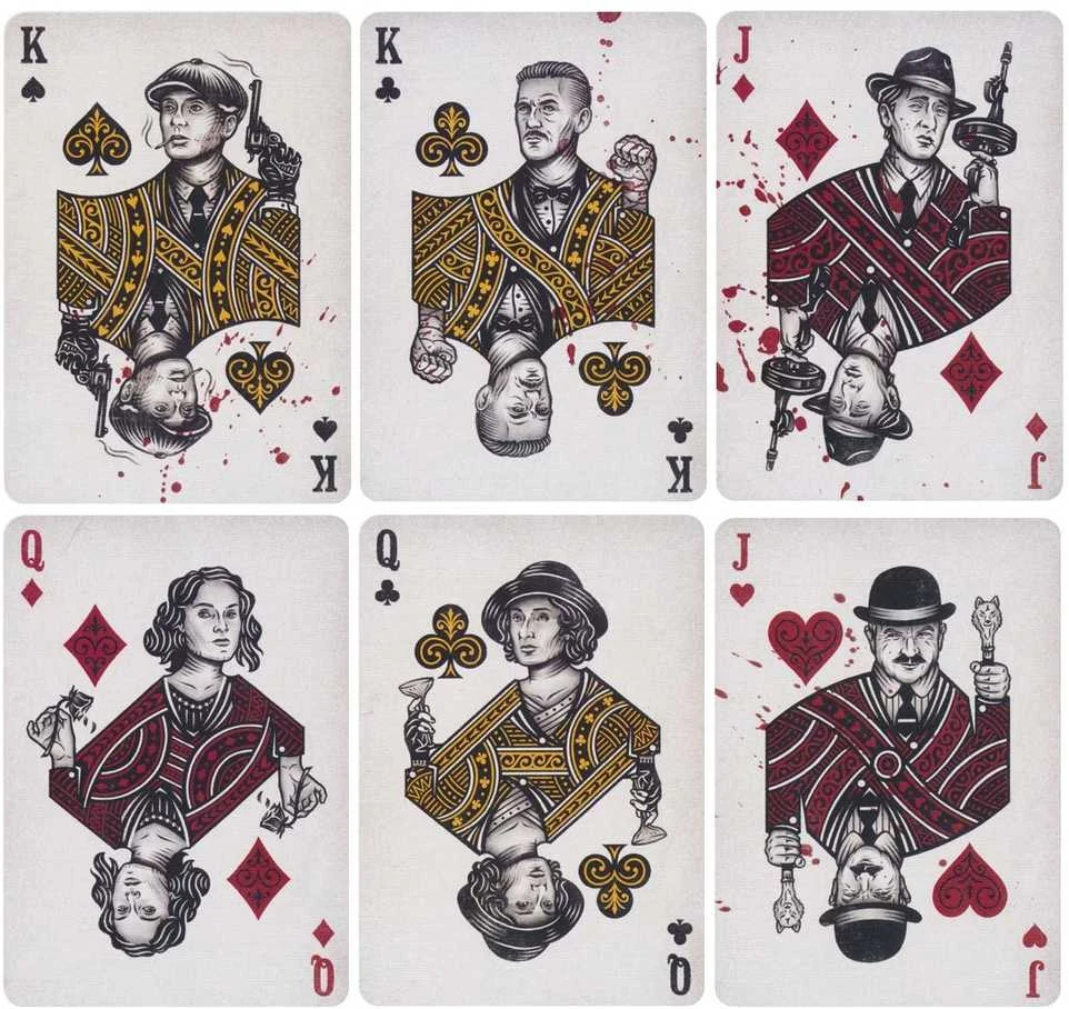 Theory 11 Peaky Blinders prabangios žaidimo kortos pokeriui ir kortų triukams