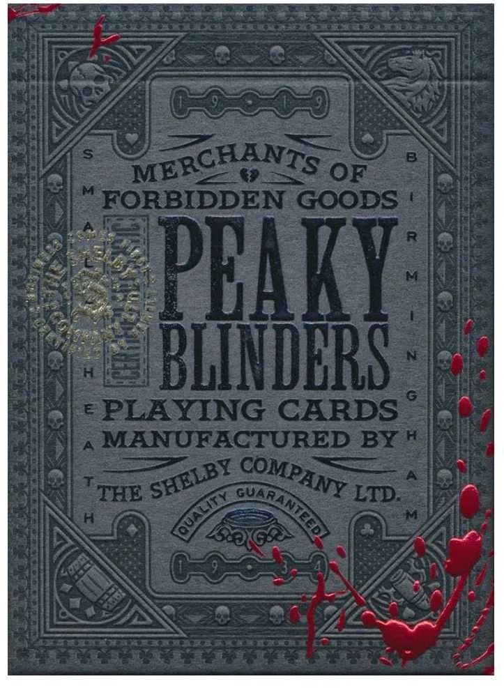 Theory 11 Peaky Blinders prabangios žaidimo kortos pokeriui ir kortų triukams