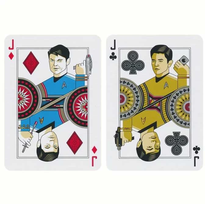 Theory 11 Star Trek Dark Edition žaidimo kortos Theory11