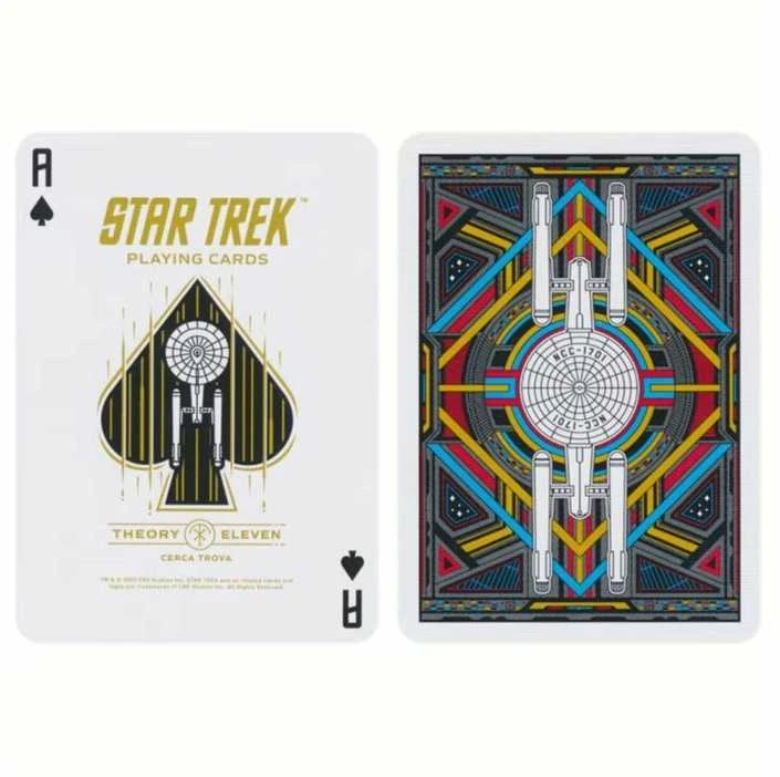 Theory 11 Star Trek Dark Edition žaidimo kortos Theory11