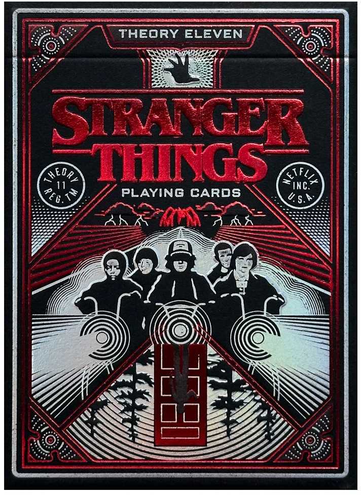 Theory 11 Theory11 Stranger Things. Žaidimo Kortos