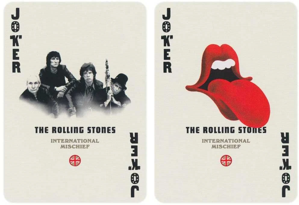 Theory 11 The Rolling Stones žaidimo kortos Theory11