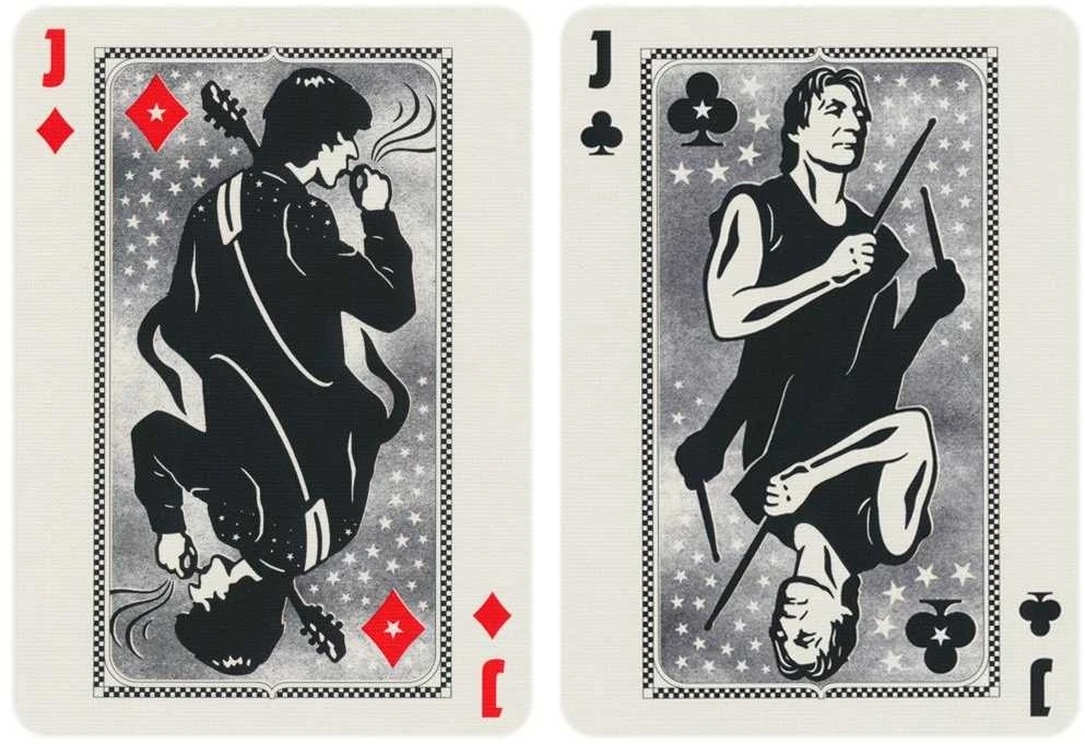 Theory 11 The Rolling Stones žaidimo kortos Theory11