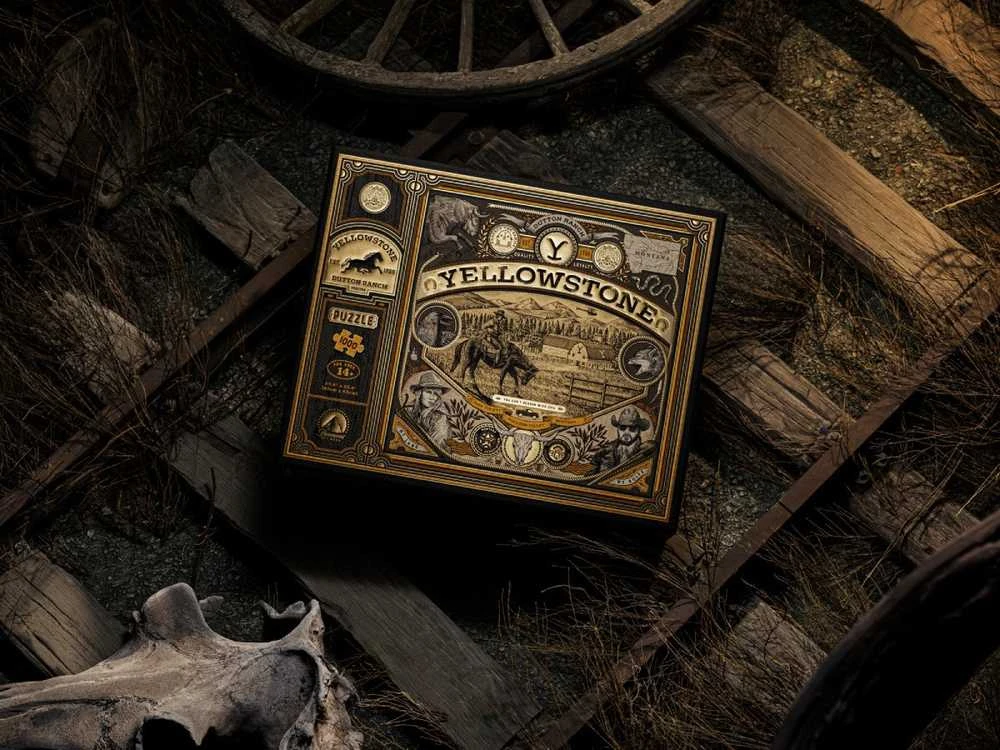 Theory 11 Dėlionė - Theory11 Yellowstone 1000 Detalių Dutton Ranch Interaktyvi Patirtis