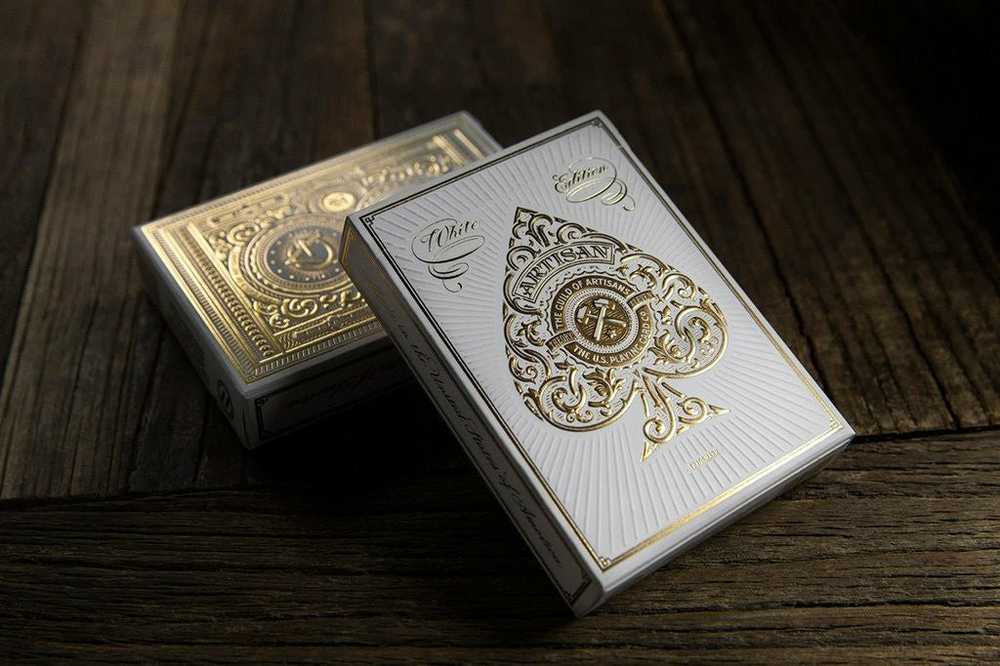Theory11 Artisans kortos (Baltos)