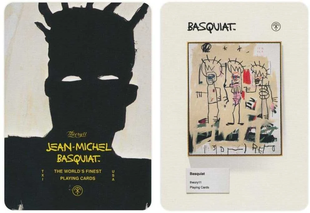 Theory11 Basquiat žaidimo kortos Theory 11