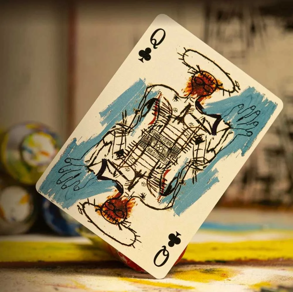 Theory11 Basquiat žaidimo kortos Theory 11