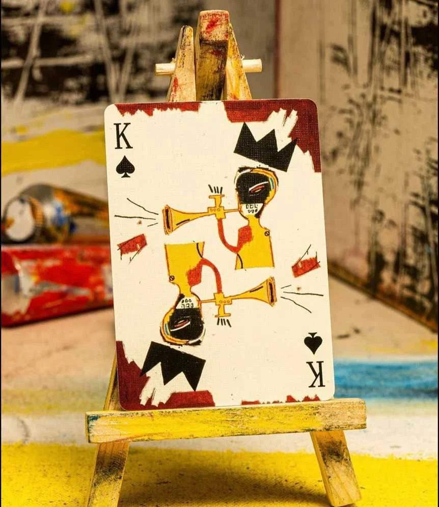 Theory11 Basquiat žaidimo kortos Theory 11