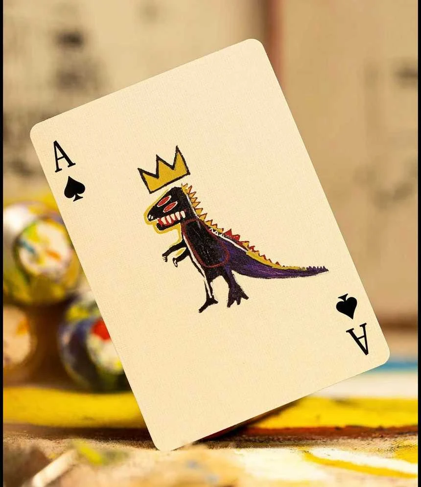 Theory11 Basquiat žaidimo kortos Theory 11