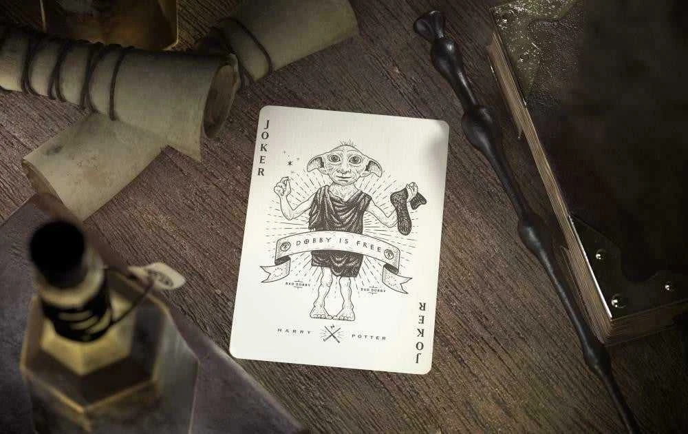 Theory11 Harry Potter Hufflepuff Geltonos žaidimo kortos