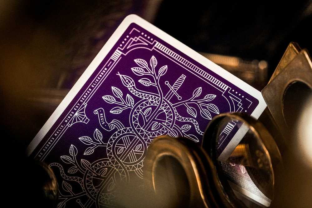 Theory11 Monarchs kortos (Violetinės)