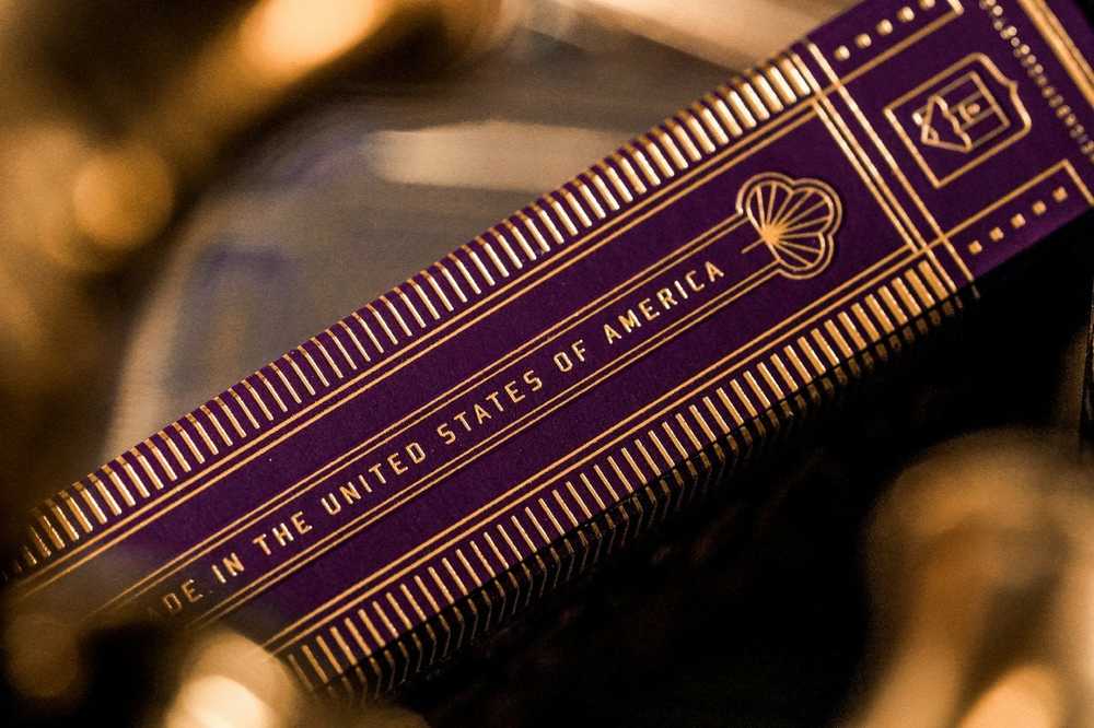 Theory11 Monarchs kortos (Violetinės)