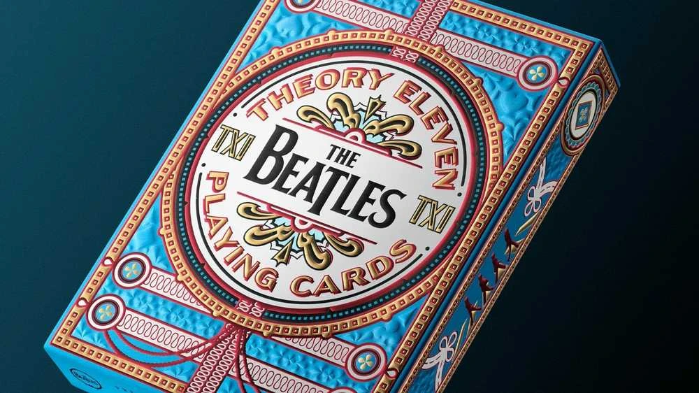 Theory11 The Beatles žaidimo kortos (mėlynos)