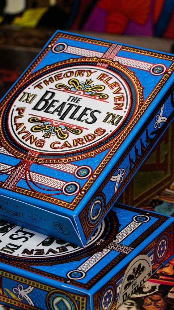 Theory11 The Beatles žaidimo kortos (mėlynos)