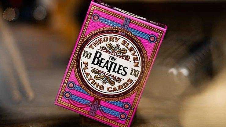 Theory11 The Beatles žaidimo kortos (rožinės)