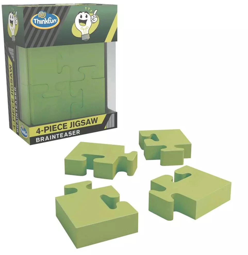 Dėlionė ThinkFun kišeninis galvosūkis „4-Piece Jigsaw“, nuo 8 m.