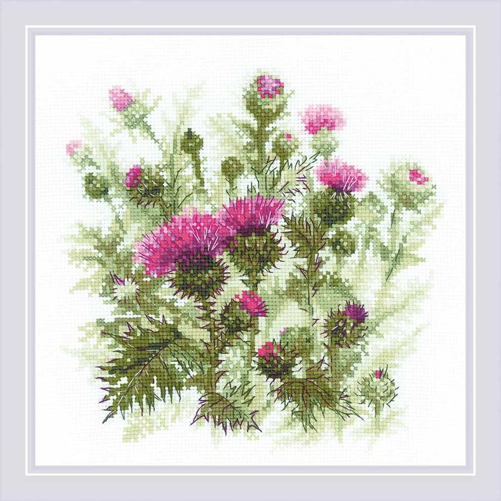 Thistle siuvinėjimo rinkinys iš RIOLIS Nr.: 1852