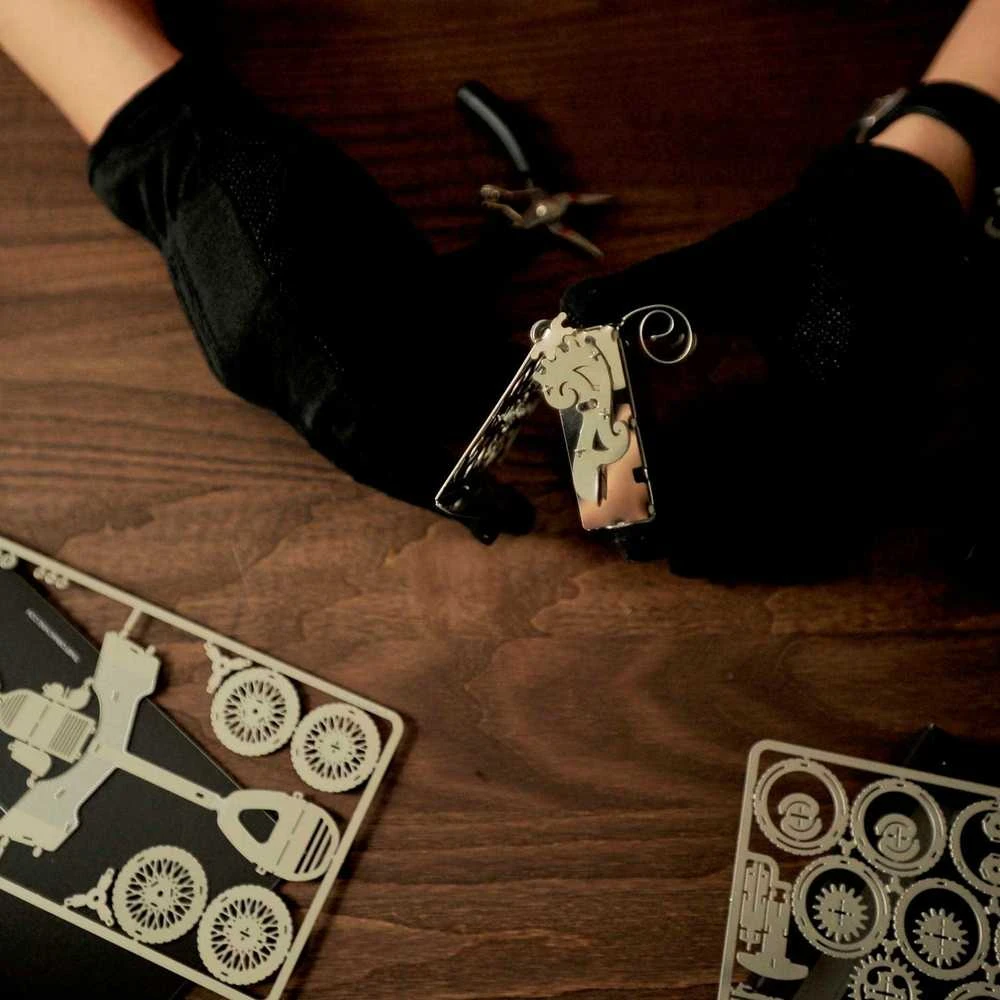 Time For Machine Perfecto Card Case - metalinio konstruktoriaus komplektas