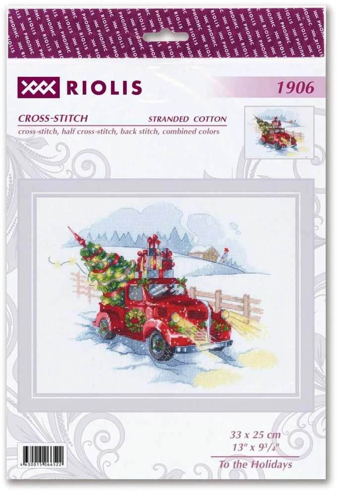 To the Holidays siuvinėjimo rinkinys iš RIOLIS Nr.: 1906