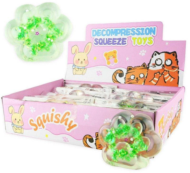 Toyz Blizganti katės letenėlė squishy – antistresinis žaislas 8 cm