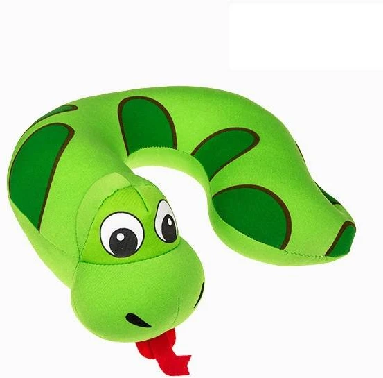 Toyz Linksma gyvūno formos kaklo kelioninė pagalvėlė su mikrogranulėmis 27x25 cm