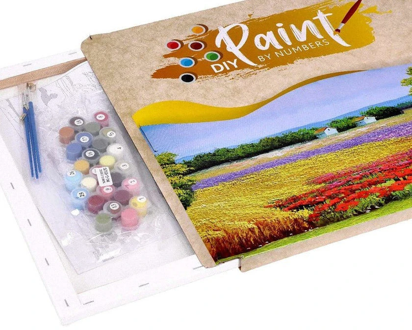 TPS Tapyba Pagal Skaičius: „Ežiukas ir uogos“ 40x50 cm