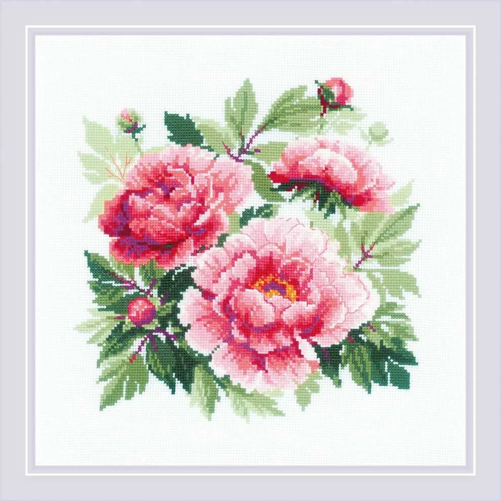 Tree Peony siuvinėjimo rinkinys iš RIOLIS Nr.: 1854