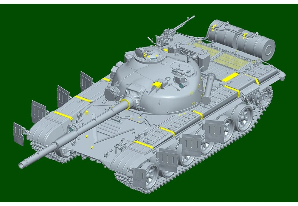 Trumpeter T-72M pagrindinio tanko modelis 1/35 09603