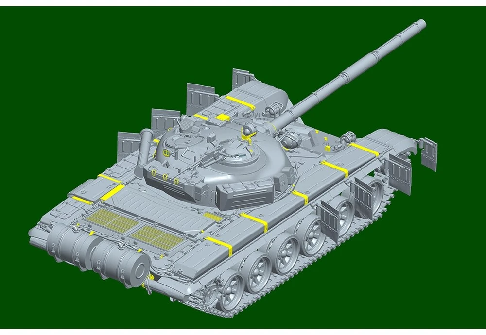 Trumpeter T-72M pagrindinio tanko modelis 1/35 09603