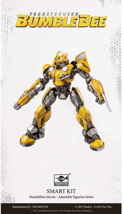 Trumpeter Transformeriai: Bumblebee filmo plastikinis surenkamas modelis 9,2 cm