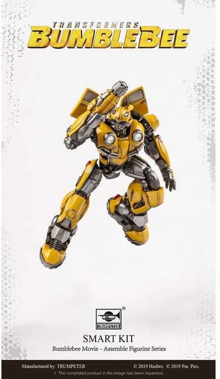 Trumpeter Transformeriai: Bumblebee filmo plastikinis surenkamas modelis 9,2 cm