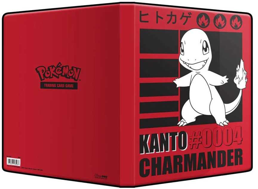 Ultra Pro Charmander 9 kišenių Pokémon kortelių albumas kolekcininkams