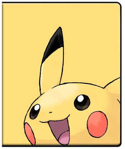 Ultra Pro Pikachu 4 kišenių Pokémon kortelių albumas kolekcininkams
