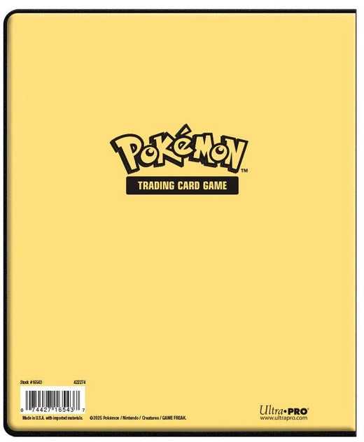 Ultra Pro Pikachu 4 kišenių Pokémon kortelių albumas kolekcininkams