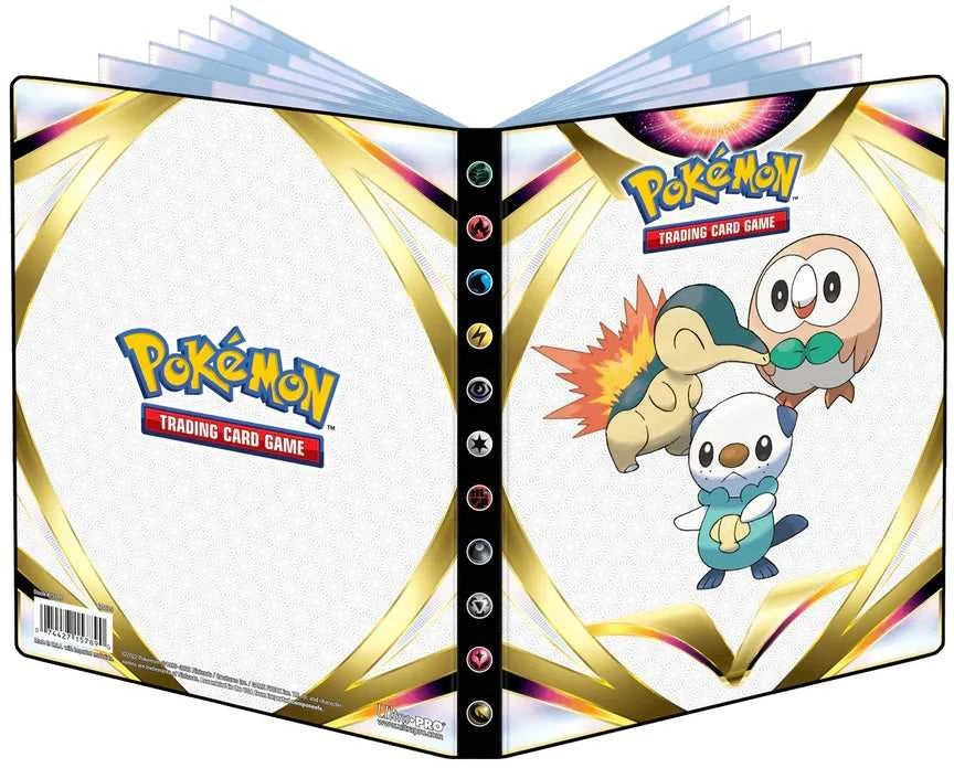 Ultra Pro Pokemon 4 kišenių ryškus kortelių albumas vaikams Sword & Shield