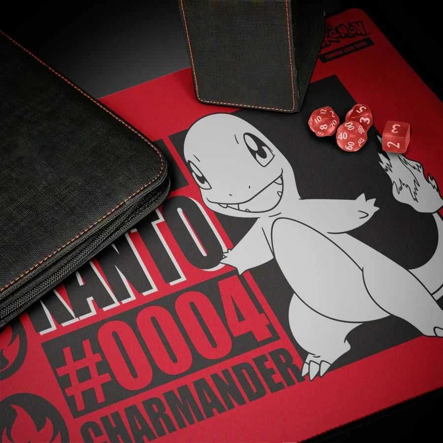 Ultra Pro Pokémon Charmander žaidimų ir pelės kilimėlis – didelis, neslystantis